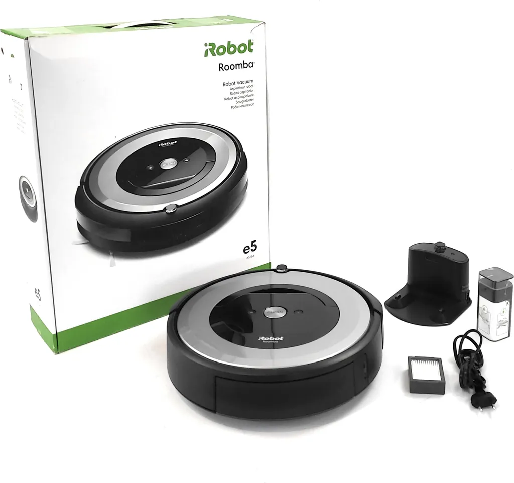 IRobot Roomba E5 (E5154) Staubsauger-Roboter Silber - Für Hartböden, Teppich, Tierhaare – Bild 7