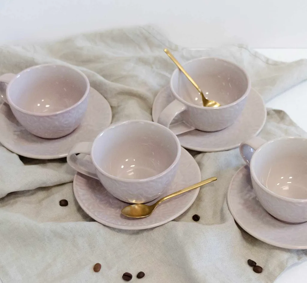 Leonardo MATERA Cappuccino Set Grün 8-teilig – Bild 4