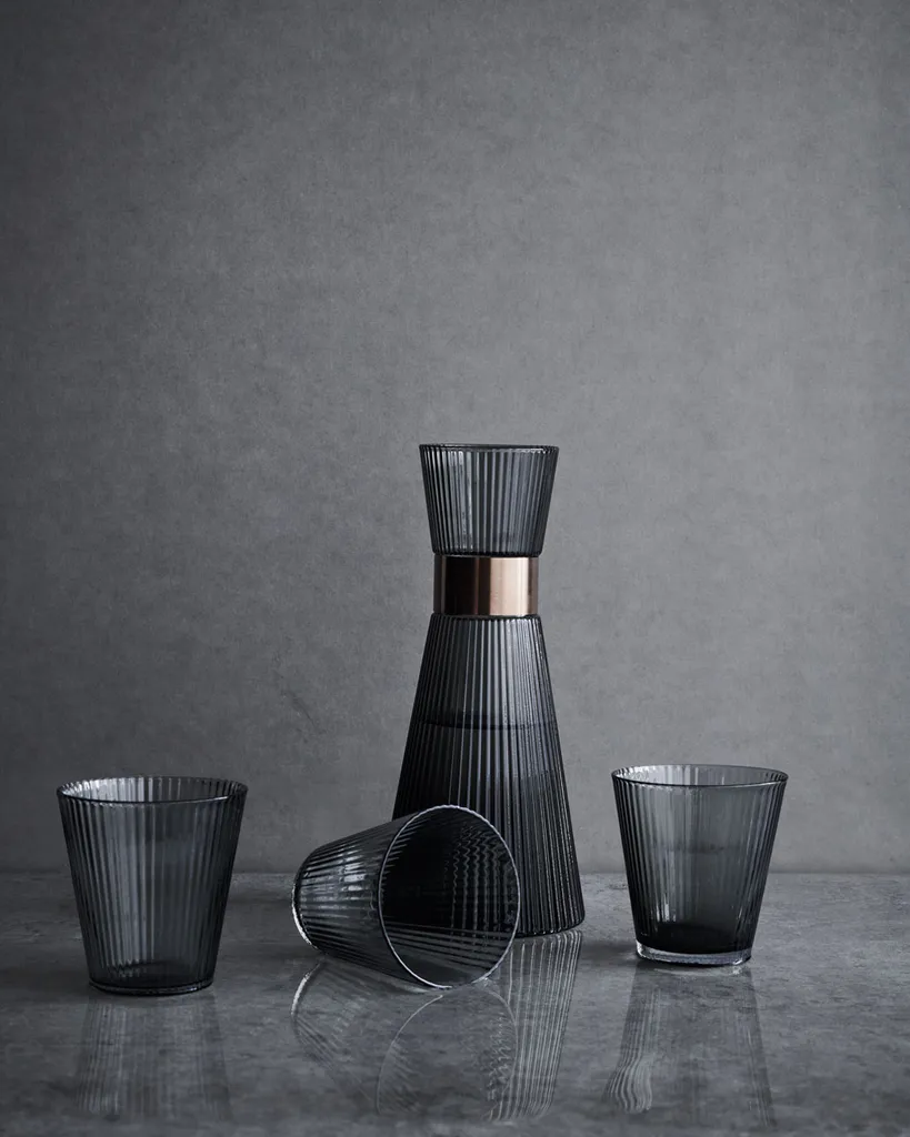 Rosendahl GRAND CRU MOUTHBLOWN Wasserkaraffe Smoke – Bild 3