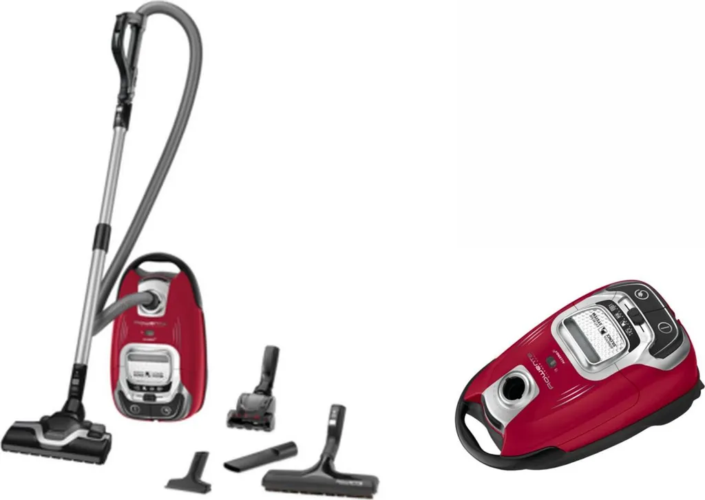 Rowenta RO7473 Silence Force Allergy+ Bodenstaubsauger Mit Beutel (große Staubbeutelkapazität: 4,5 Liter, Extrem Leise, Hocheffiziente Bodendüse, Langlebiger EffiTech-Motor) Schwarz/rot – Bild 12