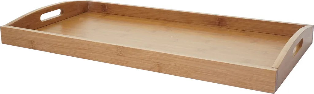 Servierwagen HWC-D15, Küchenwagen Barwagen Rollwagen Küchenhelfer Beistellwagen, Bambus Mit Edelstahlplatte 89x70x37cm – Bild 5