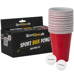 Einheitsgröße SPSP-12|SportSpar.de Bierpong Set Mit Becher Und Bällen