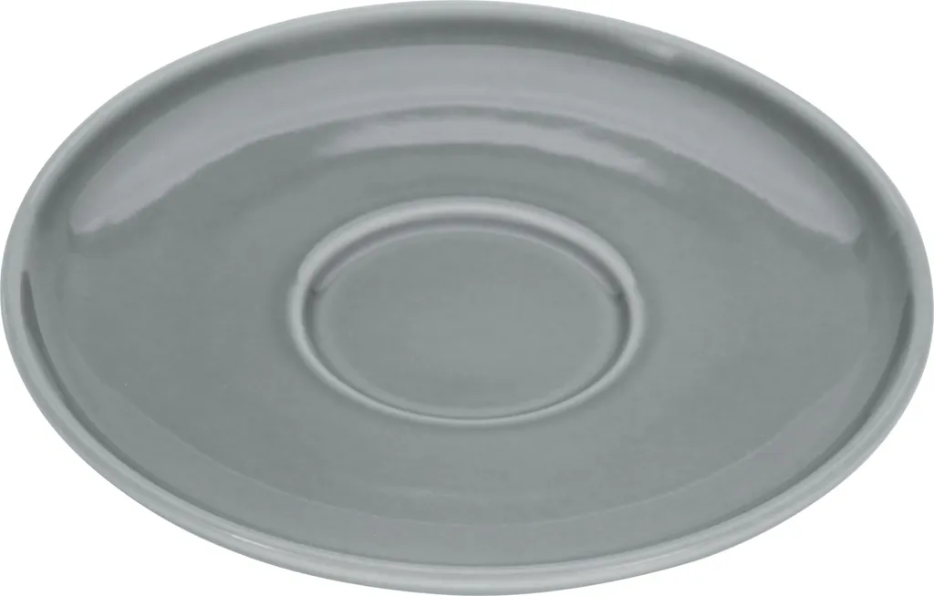 CreaTable 16734 Kaffeeservice Chef Collection Für 6 Personen, Porzellan, Grau (1 Set, 18-teilig)