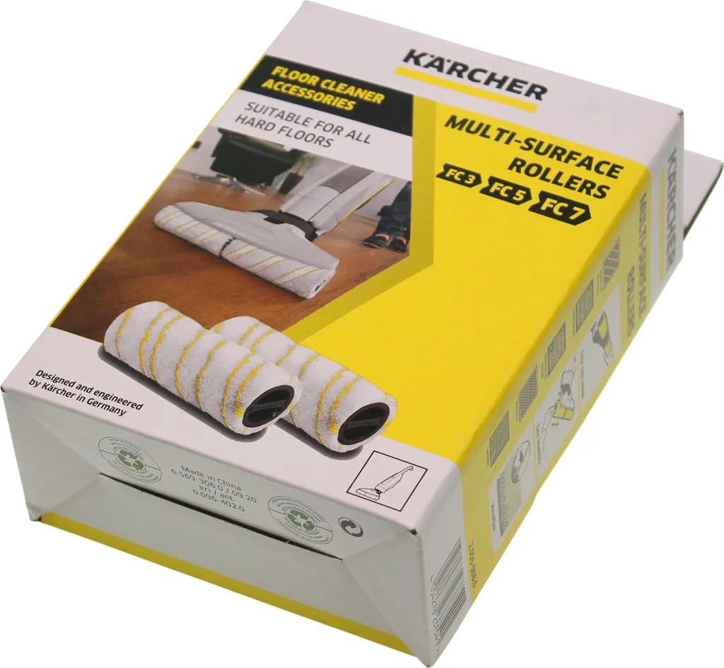 Kärcher Walzenset Gelb Für FC 5 Hartbodenreiniger | 2.055-006.0 – Bild 6