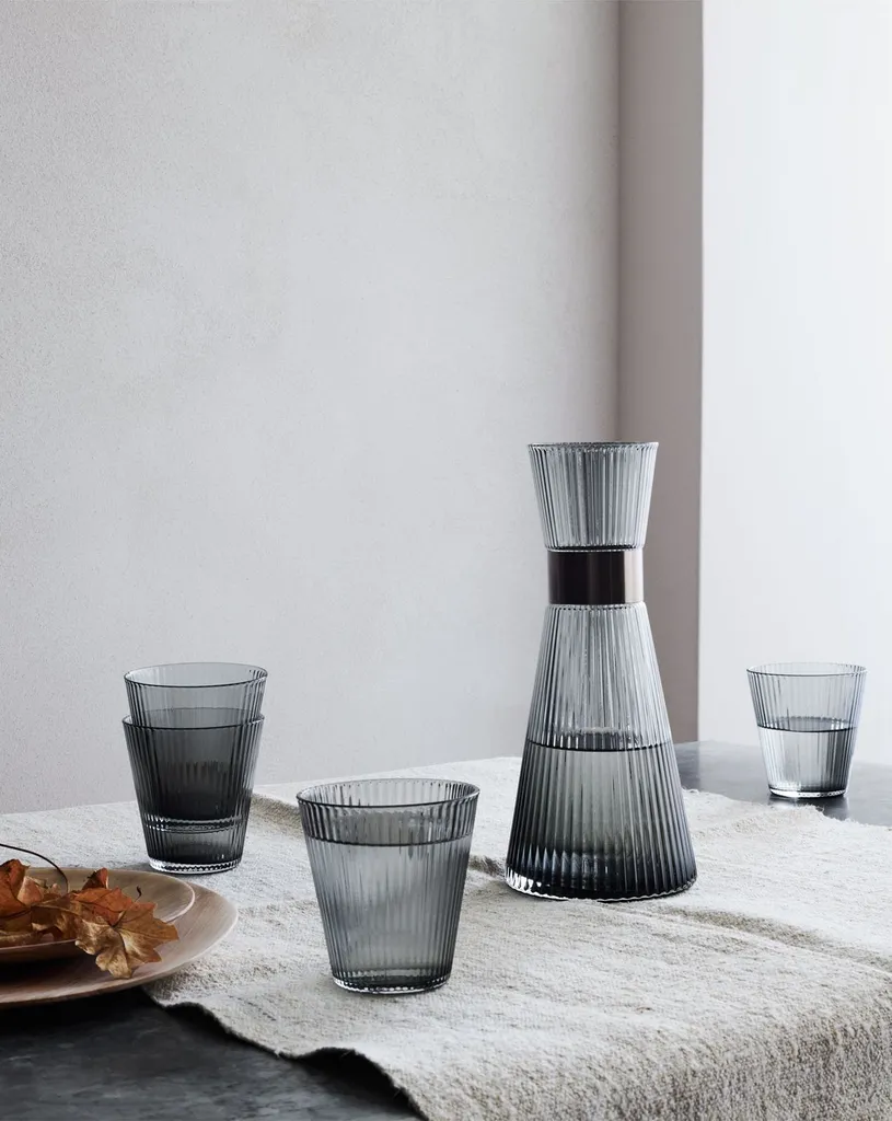 Rosendahl GRAND CRU MOUTHBLOWN Wasserkaraffe Smoke – Bild 2