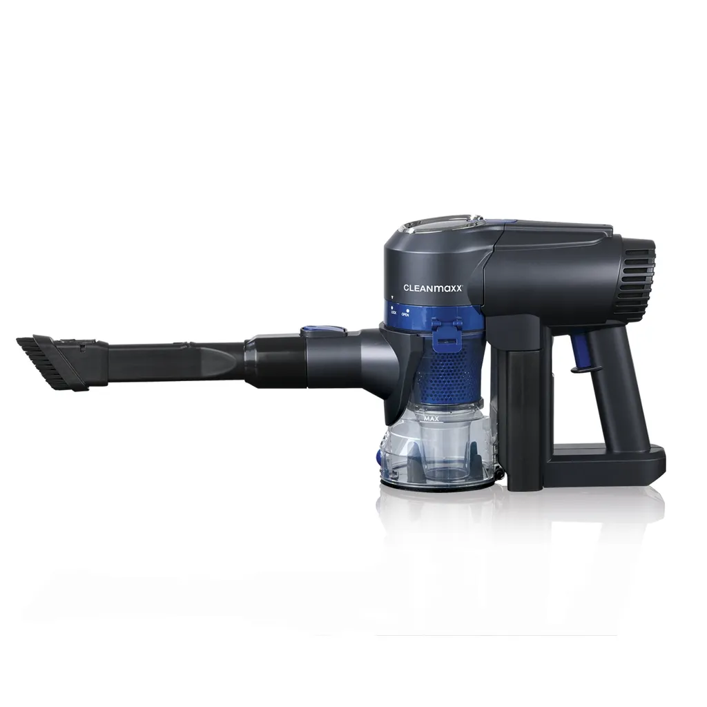 CLEANmaxx Akku-Zyklon-Staubsauger Kabellos Beutellos Ohne Beutel 200W