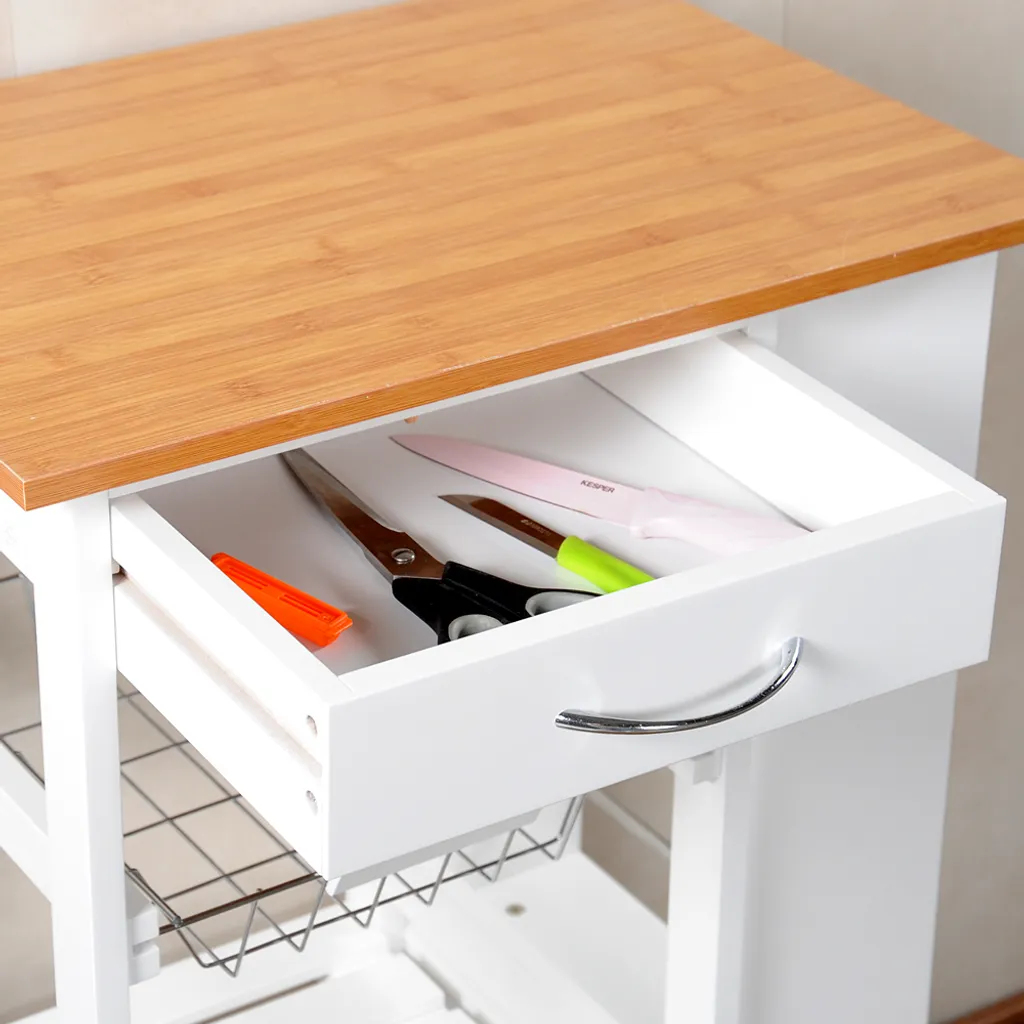 KESPER Küchenwagen, Weiß, 50x37 Cm, H: 87cm, 2577713 – Bild 4